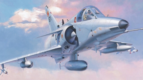 00237   Ha.   Израильский штурмовой истребитель Kfir C2
