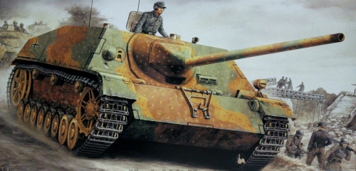 9043     Д.    Немецкая  САУ  JAGDPANZER IV L/70 Командирская версия.