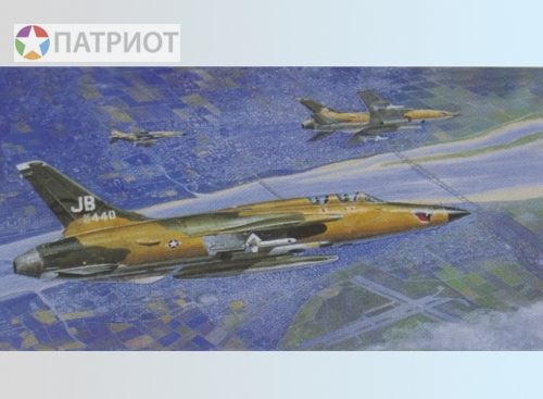 02202  Тр.  Американский истребитель-бомбардировщик  F-105G Thunderchief
