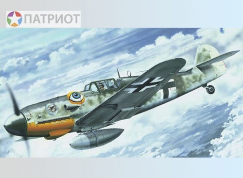 02407  Тр.  Немецкий истребитель  Messerschmitt Bf109G-6 Early Version