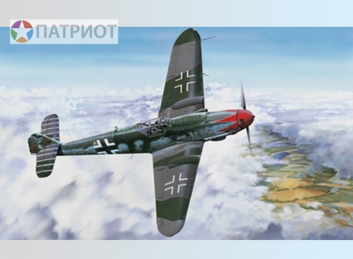 02418  Тр.  Немецкий истребитель  Luftwaffe Bf109K-4