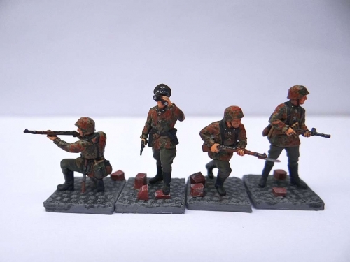 6180  З.   Немецкая элитная пехота 1941-1943 г. (5 шт)