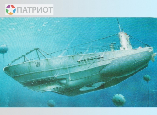 114469   М.   Немецкая подводная лодка тип IIB, Германия, 1935 г.