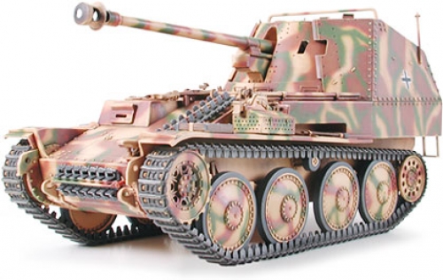 35255   T.  Немецкая САУ Marder III M Модернизированная версия противотанкового орудия. Отличается смещенной назад башней.+(1 фигура)