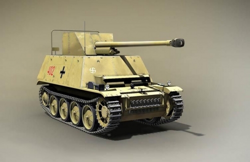 303514    М.   Немецкое самоходное орудие Мардер II D