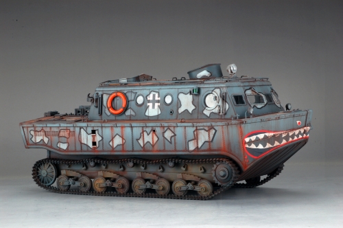 82433   HB.   Немецкий трактор-амфибия Land-Wasser-Schlepper (LWS) среднего производства