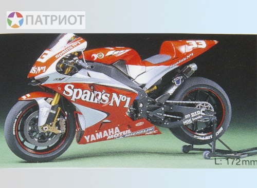 14100  Т.  Японский гоночный мотоцикл  YAMAHA YZR-M1 '04 No.7/No.33