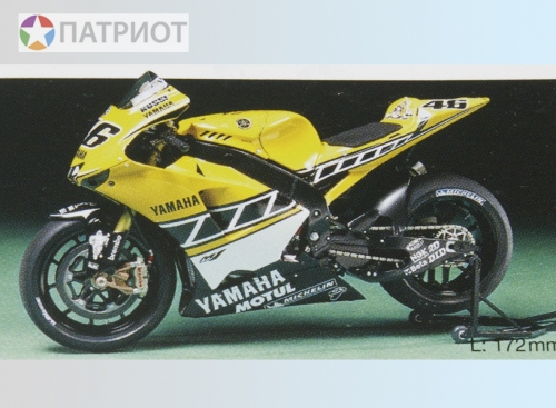 14114  Т.  Японский гоночный мотоцикл YAMAXA YZR-M1 50th  Anniversary U.S. Inter-coloring edition No.46