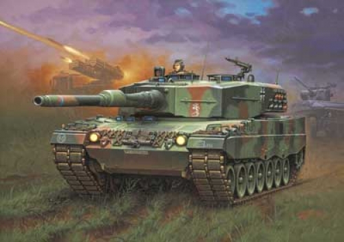 03053      RE.     Немецкий основной боевой танк ЛЕОПАРД 2 А4.