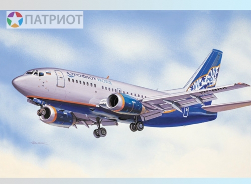 14420  В.    Американский авиалайнер Б 735 Аэрофлот Норд