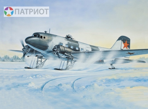 14432   В.   Советский транспортный самолет Ли-2Т зимняя версия