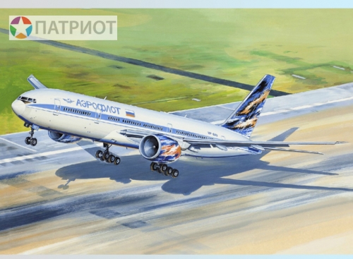 14440   В.   Американский авиалайнер Б-772 Аэрофлот