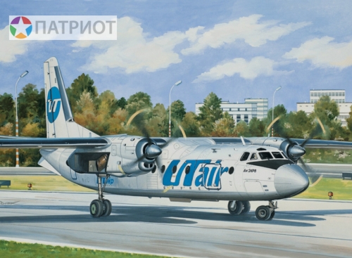 14463   В.   Советский пассажирский самолет Ан-24РВ Utair