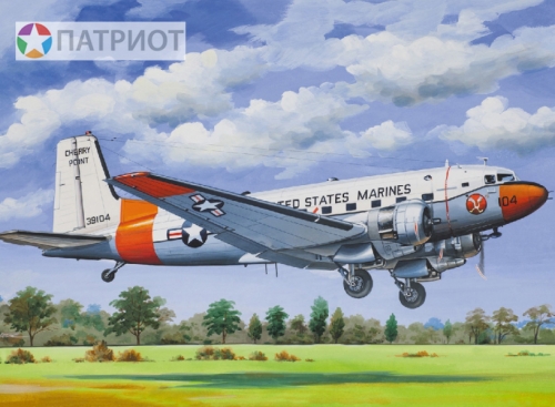 14478   В.   Американский транспортный самолет Douglas C-117D