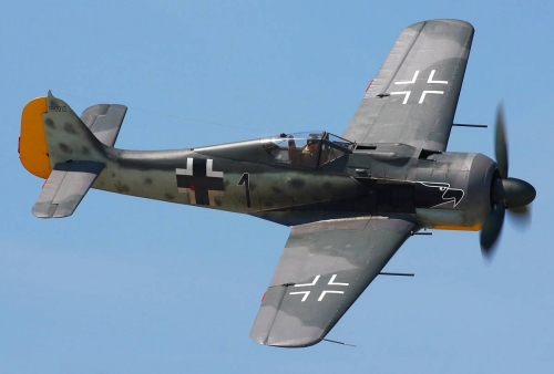 12480   АК.   Немецкий самолет FOCKE-WULF FW190A-6/8