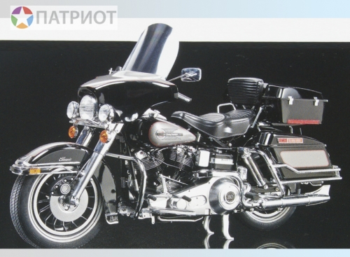 16037  Т.  Американский мотоцикл  HARLEY-DAVIDSON FLH CLASSIC BLACK VERSION