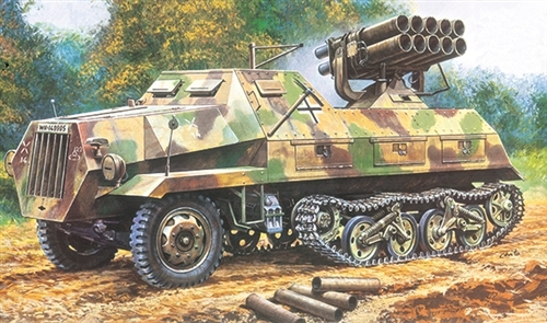 277    I.    Немецкая бронемашина Panzerwerfer 42 auf Maultier