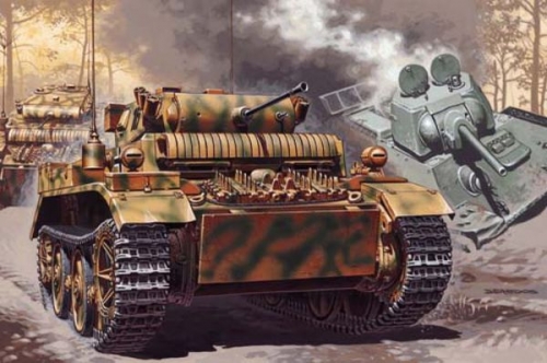 35108      MH.    Немецкий разведывательный танк SDKFZ 123 "ЛУКС" (Рысь).