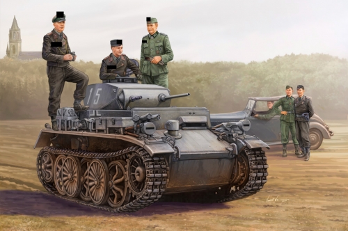 82431    HB.    Немецкий разведывательный танк PZKPFW I AUSF C (VK 601).