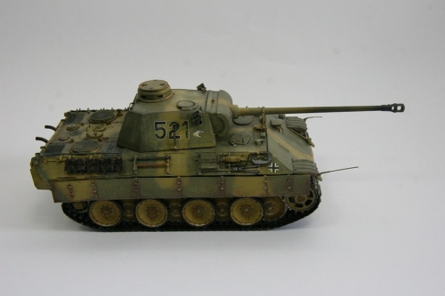 6428    Д    Немецкий средний танк SD.KFZ. 171 "ПАНТЕРА" D с циммеритом.