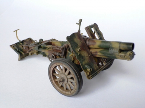 014     AL.    Немецкая гаубица SIG-33.