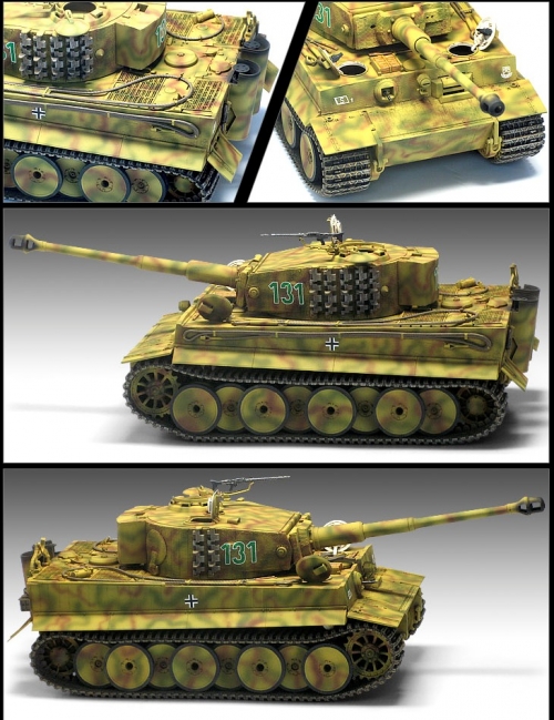 13287    Ак.   Немецкий танк  Pz.Kpfw.VI TИГР-1(средняя версия)