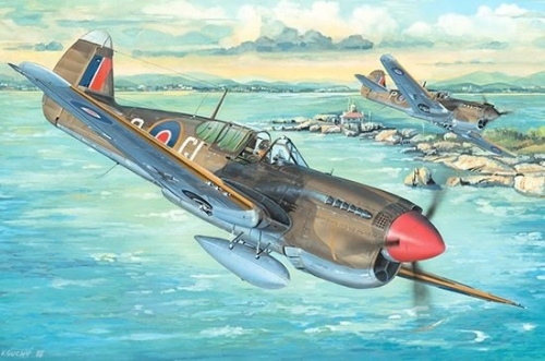 02211  Тр.  Американский истребитель-штурмовик  P-40M Kitty hawk
