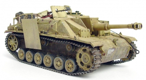 6454   Д.   Немецкое самоходное орудие STUH 42 AUSF.G с циммеритом.