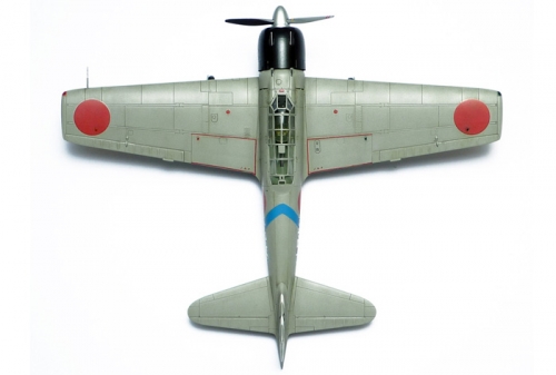 60784  Т.  Японский палубный истребитель  MITSUBISHI A6M3 ZERO FIGHTER MODEL 32 (HAMP)