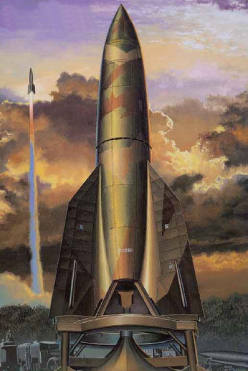 9002   Д.    Немецкая ракета  V-2 Missile.
