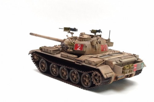 00339     Тр.     Израильский танк Ti-67 со 105mm пушкой.