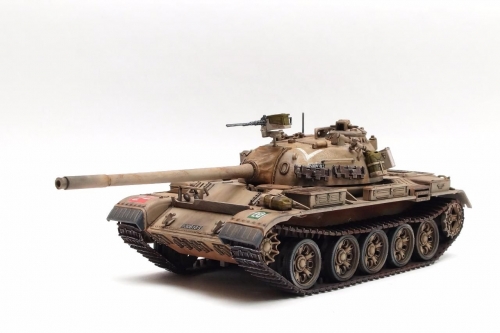 00339     Тр.     Израильский танк Ti-67 со 105mm пушкой.