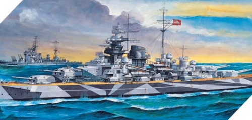 14211    Ак.    Немецкий корабль "Тирпиц"