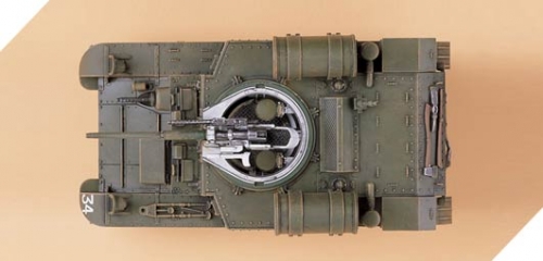 13269   АК.     Американский танк U.S. M3A1  STUART с внутренней деталировкой