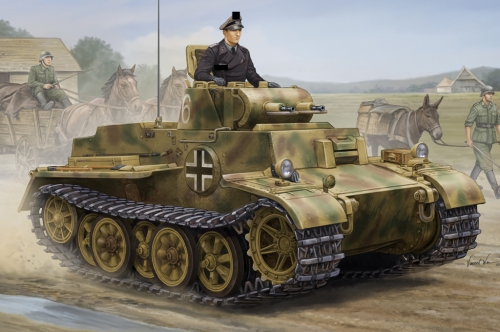83805   HB.   Немецкий танк Pz.Kpfw.I Ausf.F (Vk18.01) Поздний.