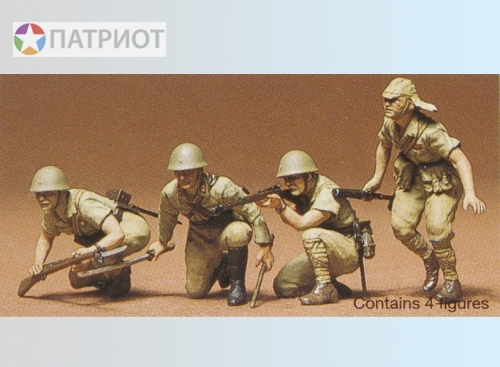 35090   Т.  Пехота японской армии (4 фигуры)