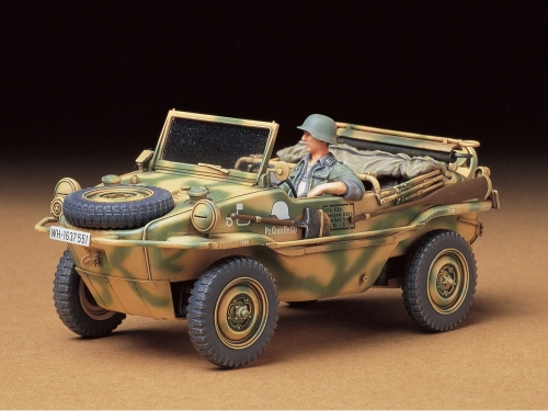 35224    Т.    Немецкий автомобиль Schwimmwagen type 166 и 1 фигура