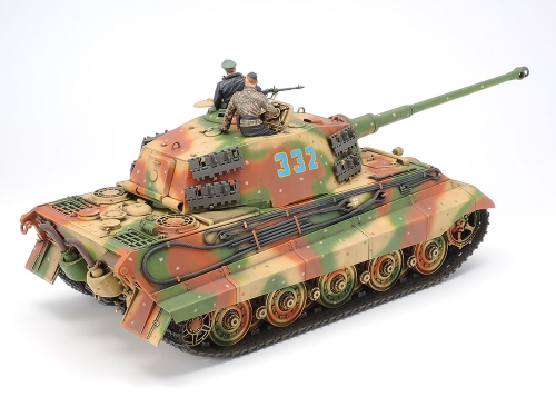 35252    T.    Немецкий тяжёлый танк King Tiger "Ardennes Front", мотоцикл и 3 фигуры.