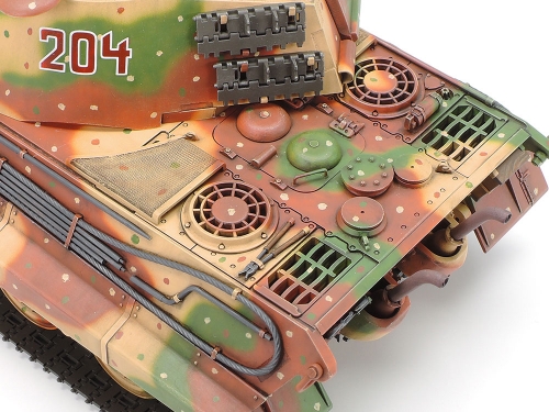 35252    T.    Немецкий тяжёлый танк King Tiger "Ardennes Front", мотоцикл и 3 фигуры.