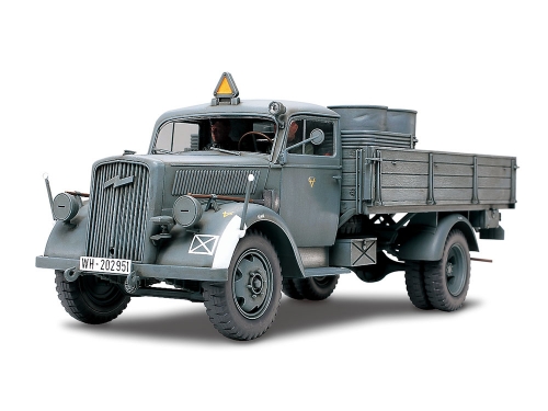 35291     Т.     Немецкий 3-х тонный грузовик (ОПЕЛЬ БЛИТЦ),и 2 фигуры.