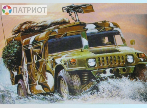 3562  З.   Американский армейский вездеход 