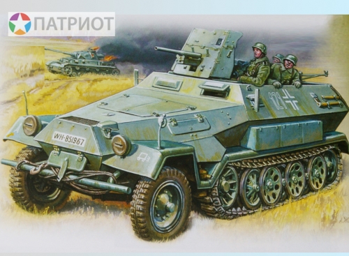 3588  З.  Немецкий БТР Sd.Kfz. 251/10 