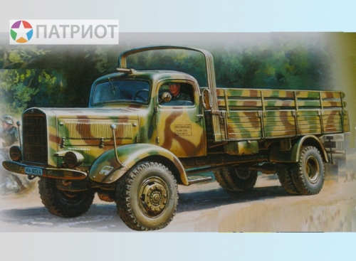 3596  З.   Немецкий тяжелый грузовик 