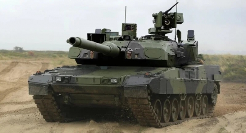 35А058     АН.    Немецкий основной боевой танк "Леопард-2 А 8".