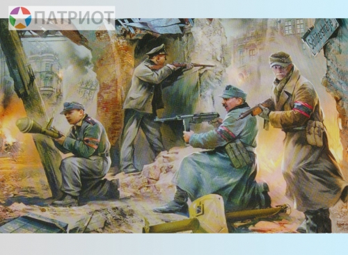 3621   З.   Фольксштурм. Берлин 1945 г. (5 шт)
