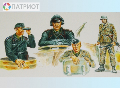 403505   М.   Немецкий танковый экипаж (4 шт)