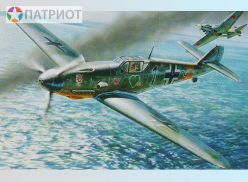 4806  З. Немецкий истребитель Мессершмитт BF-109 F4