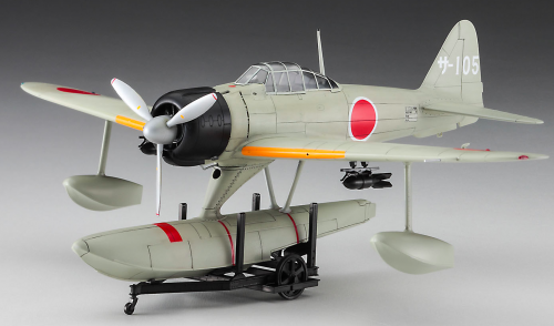 02410   Тр.  Японский истребитель  Nakajima A6M2-N Rufe Float Plane