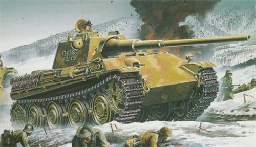 6027    Д.    Немецкий средний танк "ПАНТЕРА II".