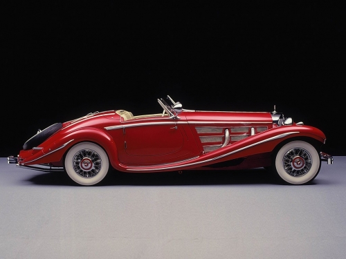 80710;56710.   Н.   Немецкий спортивный автомобиль Mercedes Benz 500 K special roadster.
